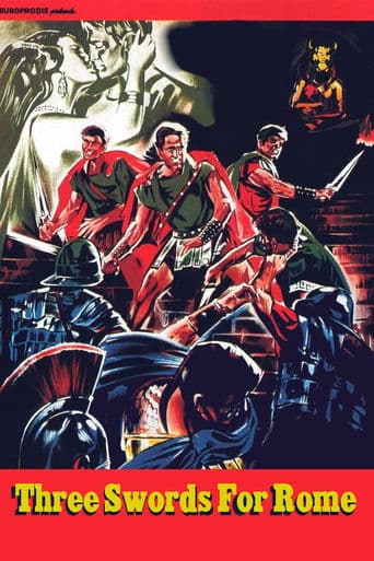 Movie poster for Three Swords for Rome