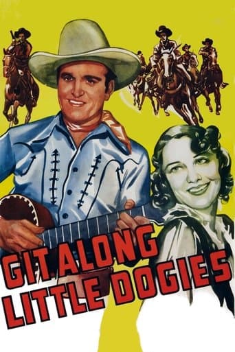 Movie poster for Git Along Little Dogies
