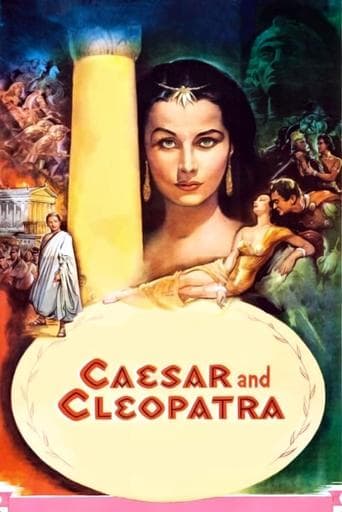 Movie poster for Caesar and Cleopatra