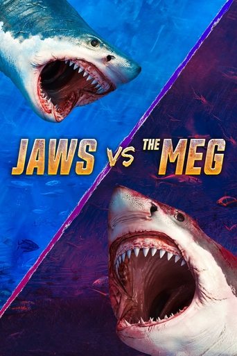 Movie poster for Jaws vs. the Meg