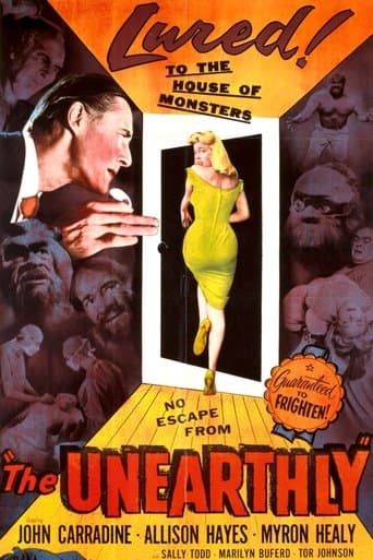 Movie poster for The Unearthly