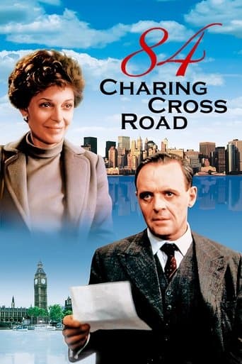 Movie poster for 84 Charing Cross Road