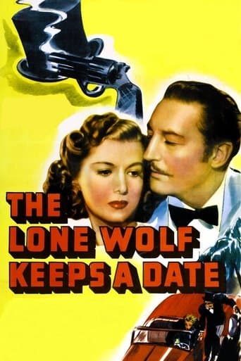 Movie poster for The Lone Wolf Keeps a Date