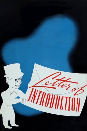 Movie poster for Letter of Introduction
