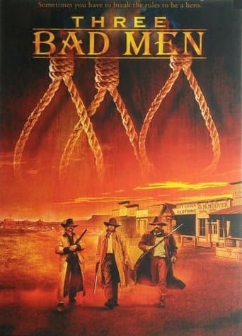 Movie poster for Three Bad Men