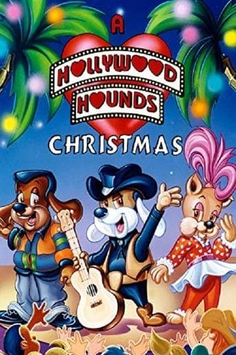 Movie poster for A Hollywood Hounds Christmas