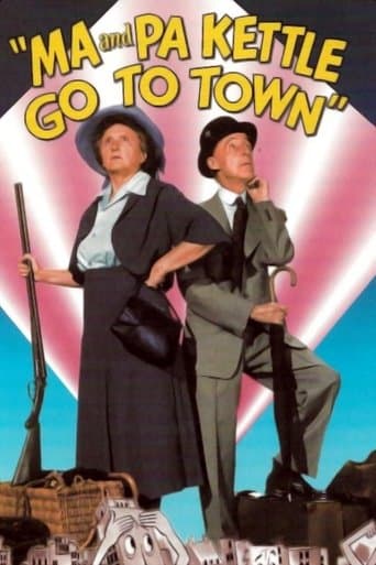 Movie poster for Ma and Pa Kettle Go to Town