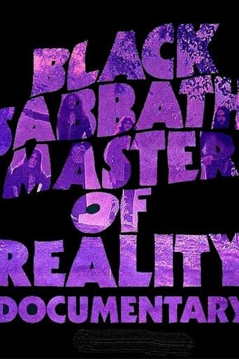 Movie poster for Black Sabbath: Master of Reality Documentary