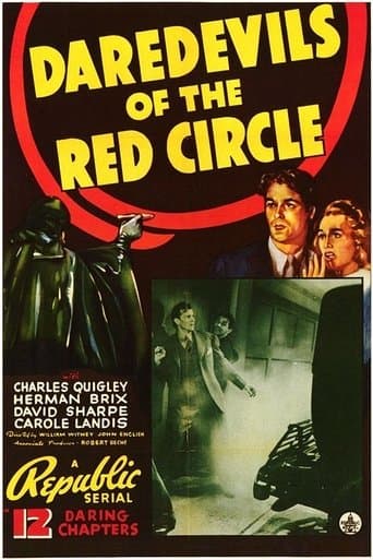 Movie poster for Daredevils of the Red Circle