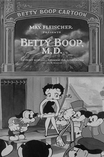 Movie poster for Betty Boop, M.D.
