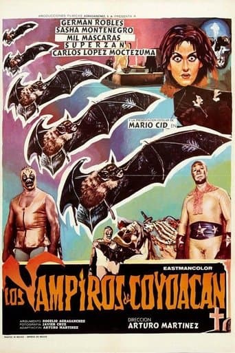 Movie poster for The Vampires of Coyoacan