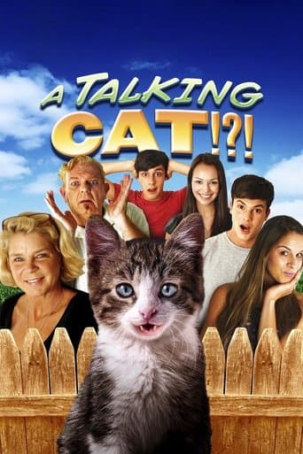 Movie poster for A Talking Cat!?!
