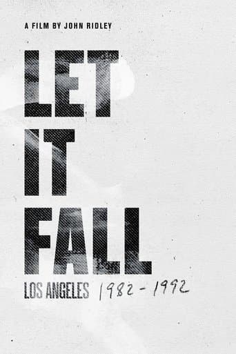 Movie poster for Let It Fall: Los Angeles 1982-1992