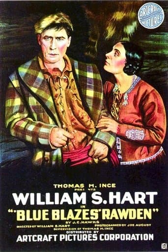 Movie poster for 'Blue Blazes' Rawden