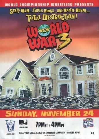 Movie poster for WCW World War 3 1996