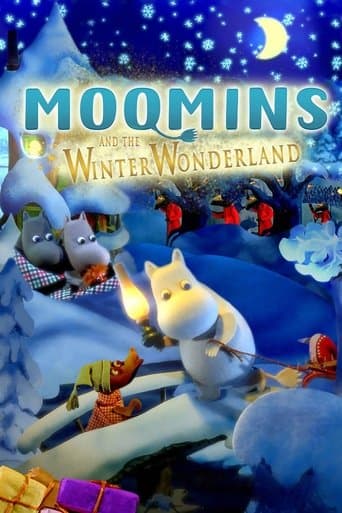 Movie poster for Moomins and the Winter Wonderland