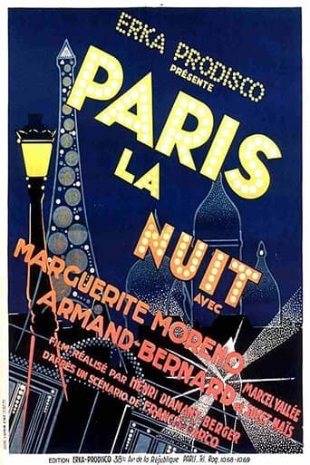 Movie poster for Paris by night