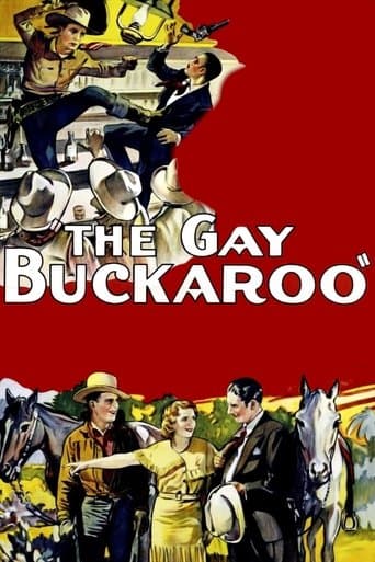 Movie poster for The Gay Buckaroo
