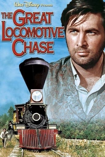 Movie poster for The Great Locomotive Chase