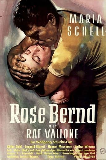 Movie poster for Rose Bernd