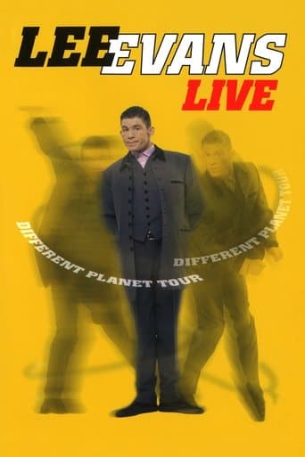 Movie poster for Lee Evans Live: The Different Planet Tour