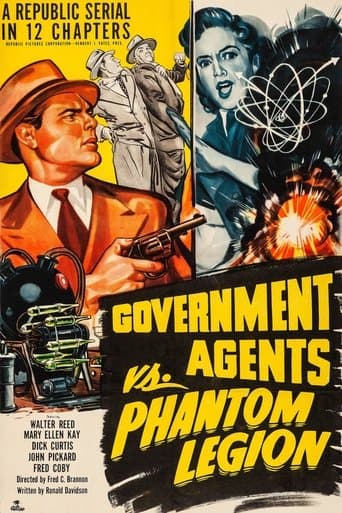 Movie poster for Government Agents vs Phantom Legion