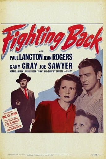 Movie poster for Fighting Back