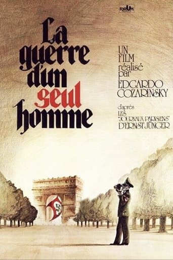 Movie poster for One Man's War