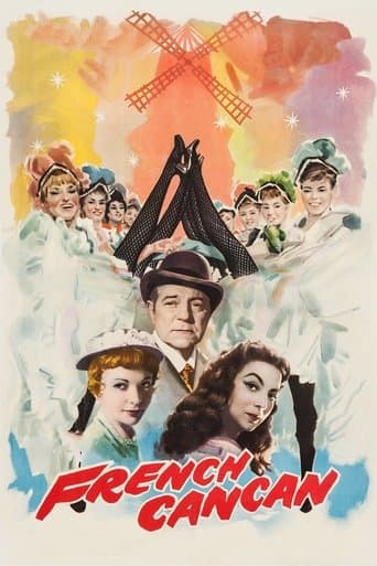 Movie poster for French Cancan