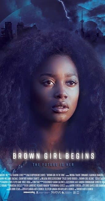 Movie poster for Brown Girl Begins