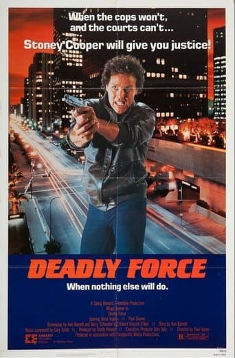 Movie poster for Deadly Force