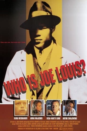 Movie poster for Who Is Joe Louis?