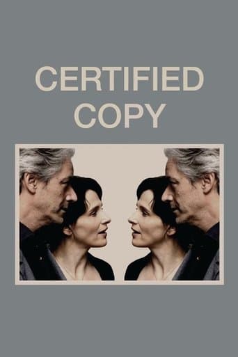 Movie poster for Certified Copy