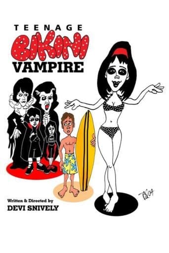 Movie poster for Teenage Bikini Vampire