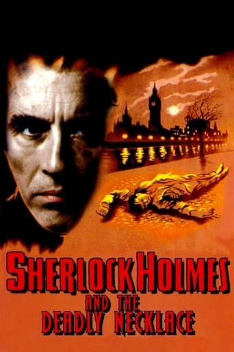 Movie poster for Sherlock Holmes and the Deadly Necklace