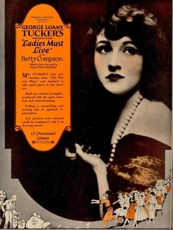 Movie poster for Ladies Must Live