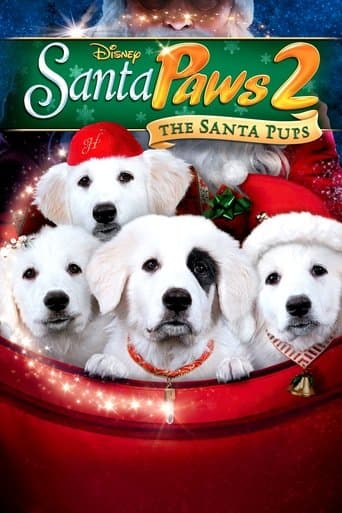 Movie poster for Santa Paws 2: The Santa Pups