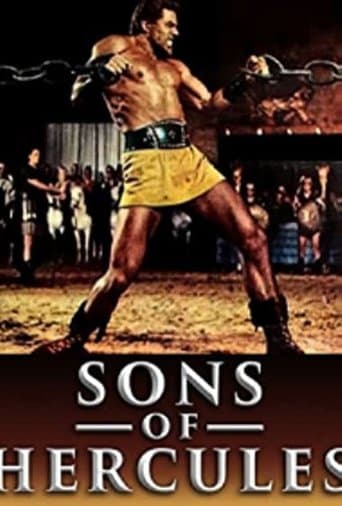 Movie poster for Sons of Hercules