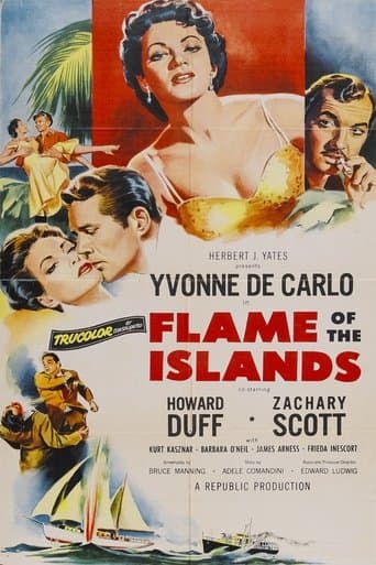 Movie poster for Flame of the Islands