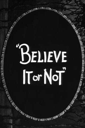 Movie poster for Believe It or Not (Second Series) #1