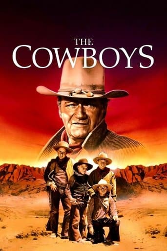 Movie poster for The Cowboys