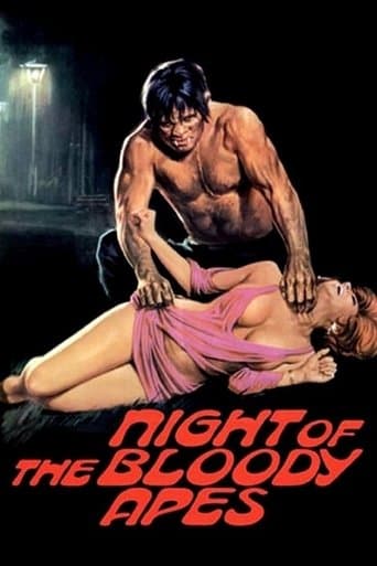 Movie poster for Night of the Bloody Apes