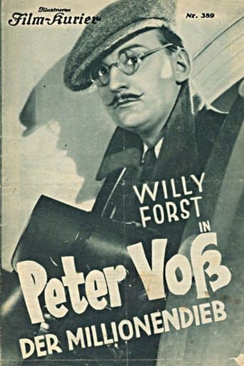 Movie poster for Peter Voss, Thief of Millions