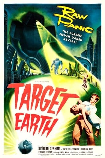 Movie poster for Target Earth