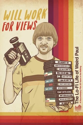 Movie poster for Will Work for Views: The Lo-Fi Life of Weird Paul