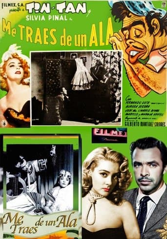Movie poster for Me traes de un ala