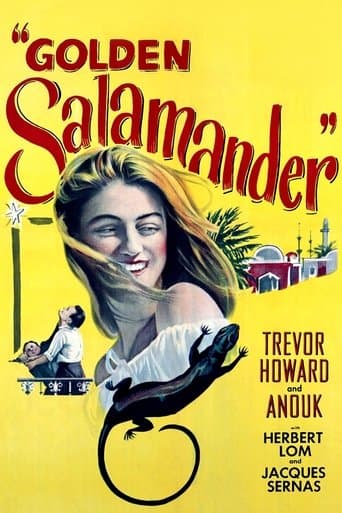 Movie poster for Golden Salamander