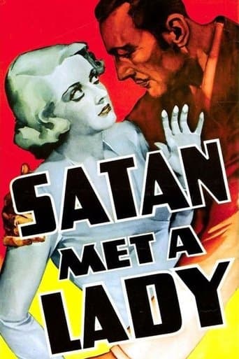 Movie poster for Satan Met a Lady