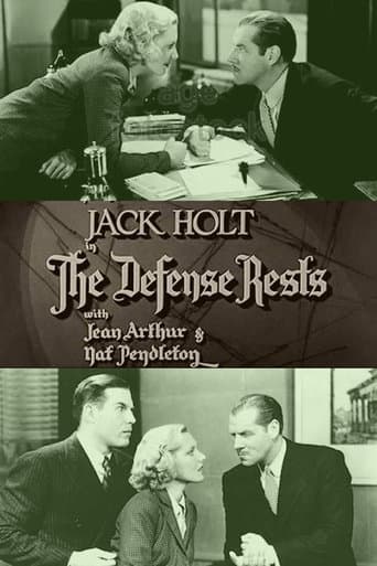 Movie poster for The Defense Rests