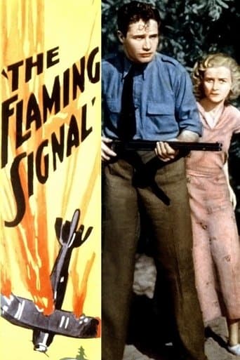 Movie poster for The Flaming Signal